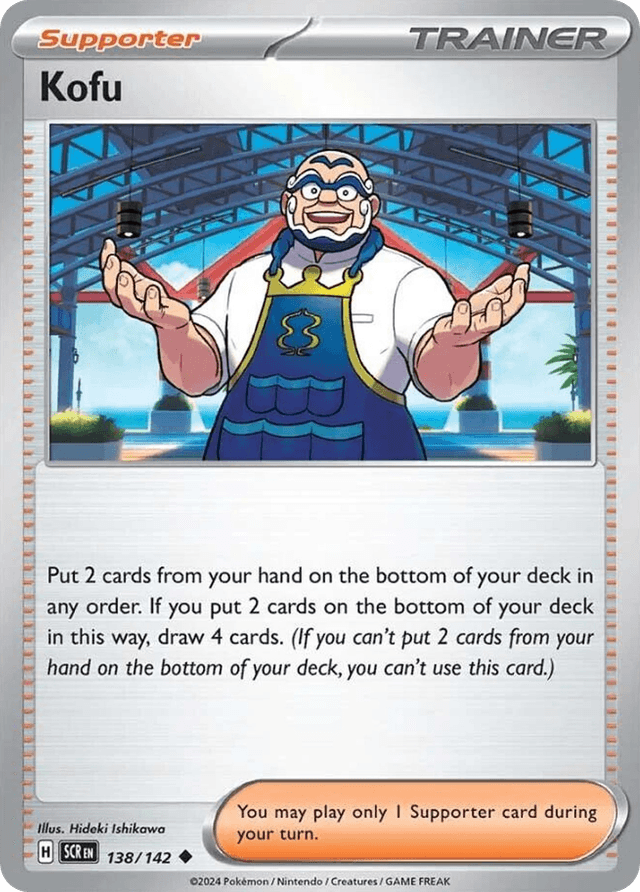 Carta Kofu 138/142 do set Stellar Crown — Pokémon TCG | Bynx