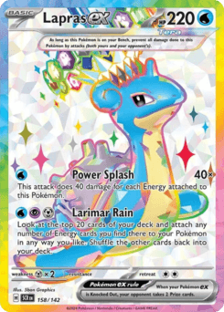 Lapras ex 158 — Stellar Crown
