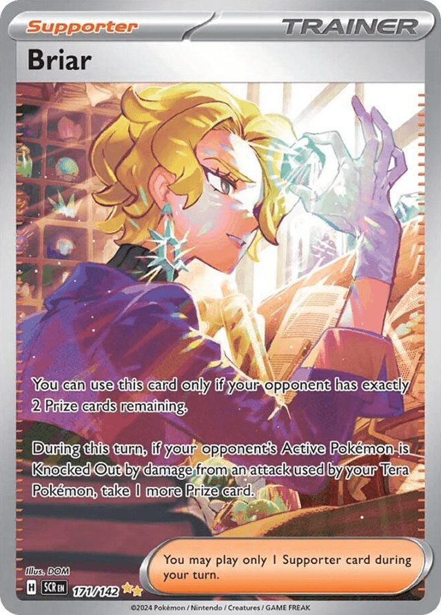 Carta Briar 171/142 do set Stellar Crown — Pokémon TCG | Bynx