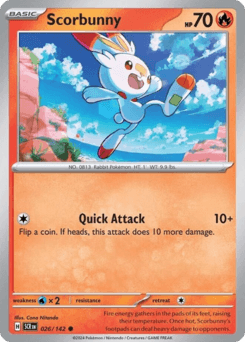 Scorbunny 26/142 — Coroa Estelar