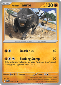Paldean Tauros 101 — Surging Sparks