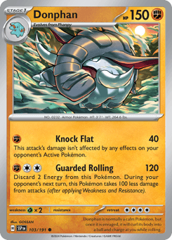 Donphan 103 — Surging Sparks