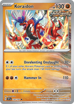 Koraidon 116 — Surging Sparks