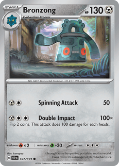 Bronzong 127 — Surging Sparks