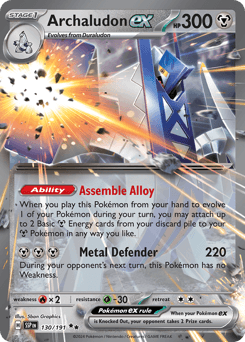 Archaludon ex 130 — Surging Sparks