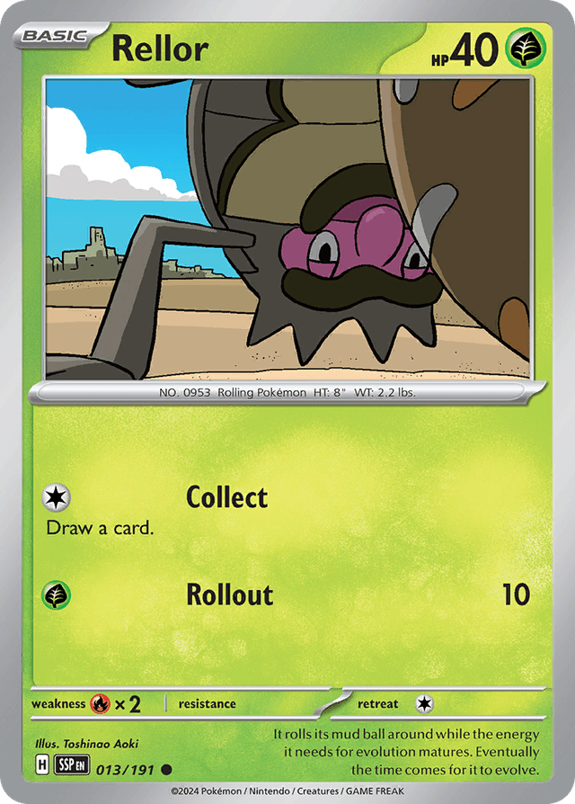 Carta Rellor 13/191 do set Surging Sparks — Pokémon TCG | Bynx