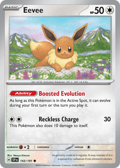 Eevee 143 — Surging Sparks