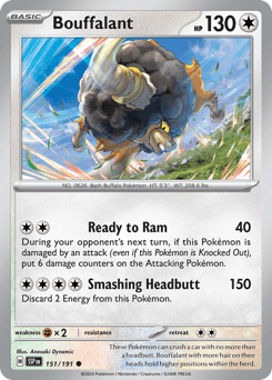 Bouffalant 151 — Surging Sparks