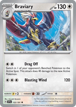 Braviary 153 — Surging Sparks