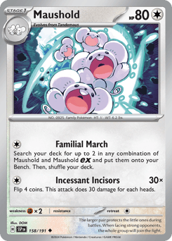 Maushold 158 — Surging Sparks