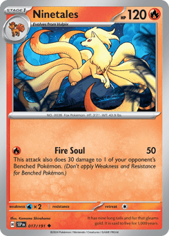 Ninetales 17 — Surging Sparks
