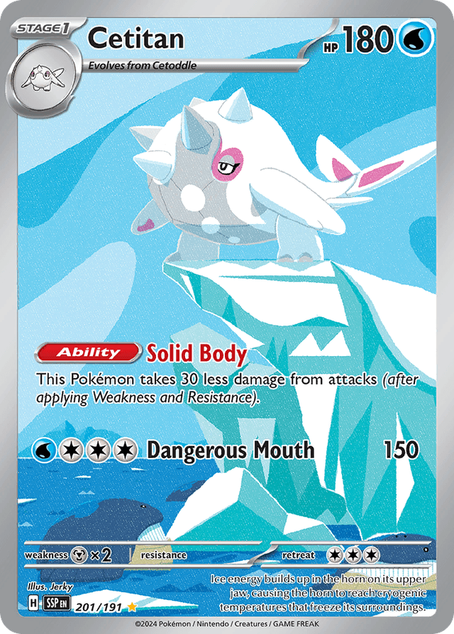 Carta Cetitan 201/191 do set Surging Sparks — Pokémon TCG | Bynx