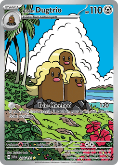 Alolan Dugtrio 208 — Surging Sparks