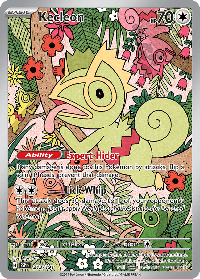 Carta Kecleon 213/191 do set Surging Sparks — Pokémon TCG | Bynx