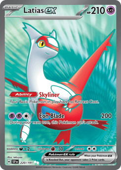 Latias ex 220 — Surging Sparks