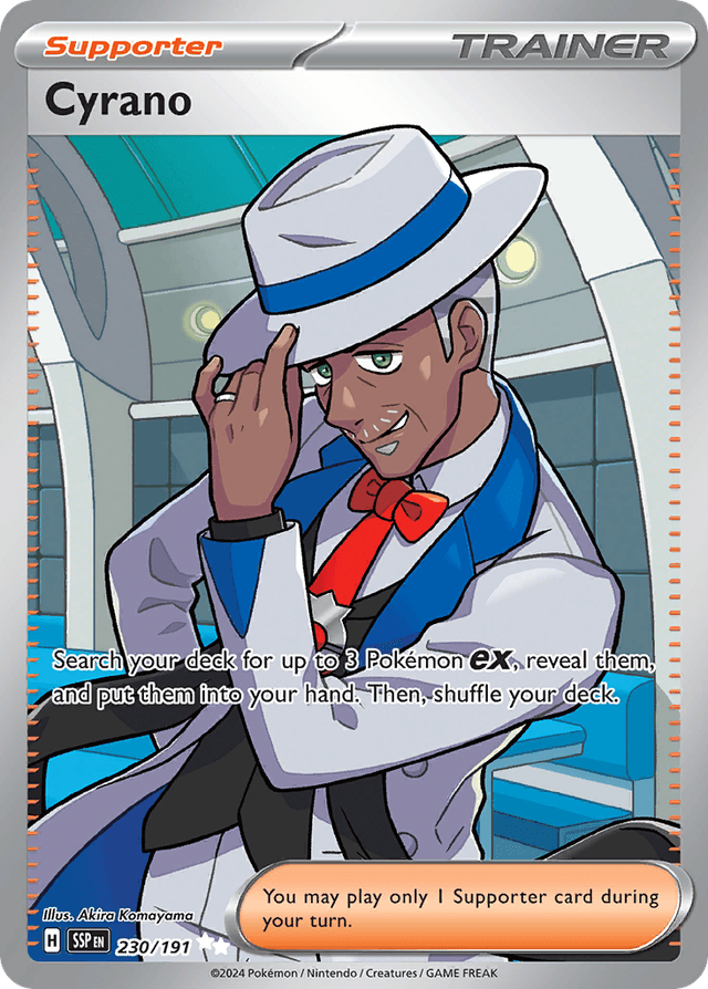 Carta Cyrano 230/191 do set Surging Sparks — Pokémon TCG | Bynx