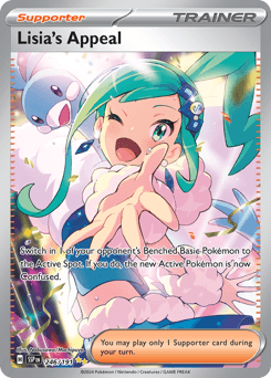 Lisia's Appeal 246/191 — Surging Sparks