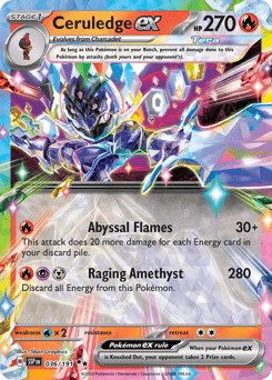 Ceruledge ex 36 — Surging Sparks