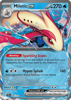 Milotic ex 42 — Surging Sparks