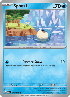 Spheal 43 — Surging Sparks