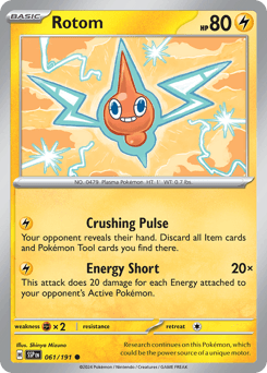 Rotom 61 — Surging Sparks