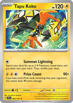 Tapu Koko 65 — Surging Sparks
