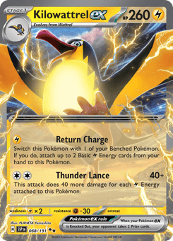 Kilowattrel ex 68 — Surging Sparks