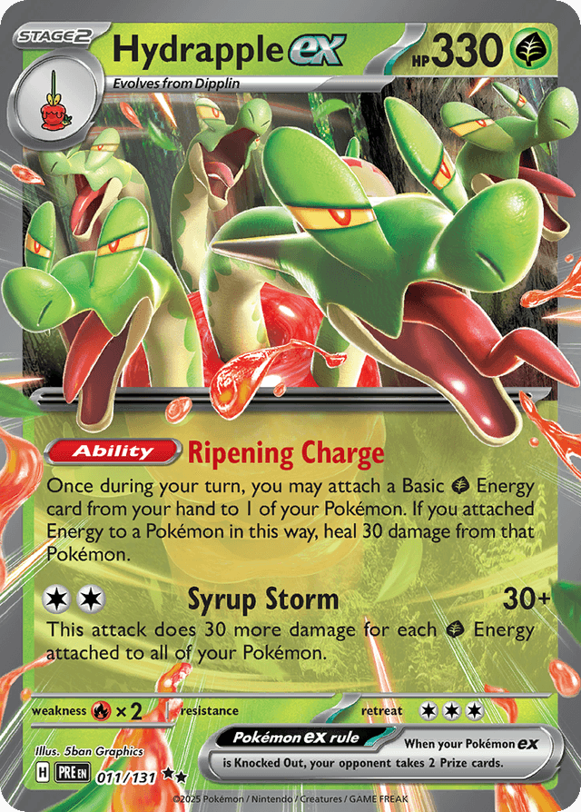 Carta Hydrapple ex 11/131 do set Prismatic Evolutions — Pokémon TCG | Bynx