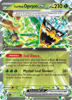 Teal Mask Ogerpon ex 12 — Prismatic Evolutions