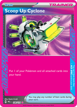 Scoop Up Cyclone 128/131 — Evoluções Prismáticas