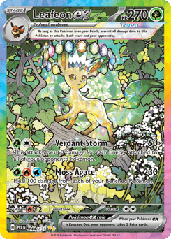 Leafeon ex 144/131 — Evoluções Prismáticas