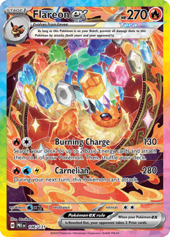 Flareon ex 146/131 — Evoluções Prismáticas