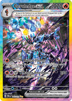Ceruledge ex 147 — Prismatic Evolutions