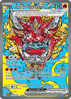 Hearthflame Mask Ogerpon ex 148 — Prismatic Evolutions