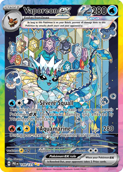 Vaporeon ex 149 — Prismatic Evolutions