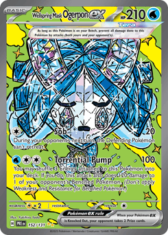 Wellspring Mask Ogerpon ex 152 — Prismatic Evolutions