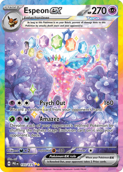 Espeon ex 155/131 — Evoluções Prismáticas
