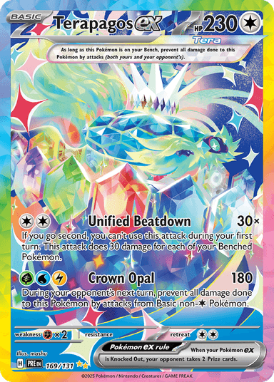 Carta Terapagos ex 169/131 do set Prismatic Evolutions — Pokémon TCG | Bynx