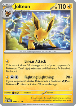 Jolteon 29 — Prismatic Evolutions