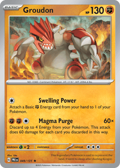 Groudon 49 — Prismatic Evolutions