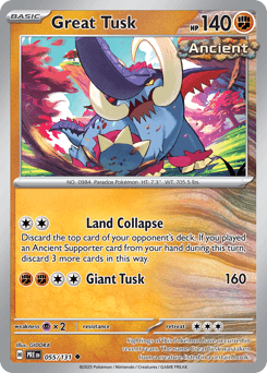 Great Tusk 55 — Prismatic Evolutions