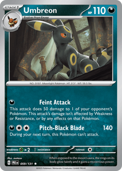 Umbreon 59 — Prismatic Evolutions