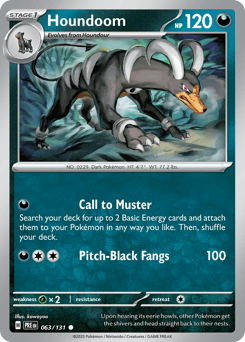 Houndoom 63 — Prismatic Evolutions