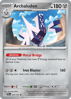 Archaludon 70 — Prismatic Evolutions