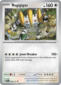 Regigigas 86 — Prismatic Evolutions