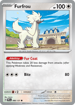 Furfrou 88/131 — Evoluções Prismáticas