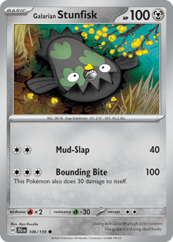 Galarian Stunfisk 106 — Journey Together