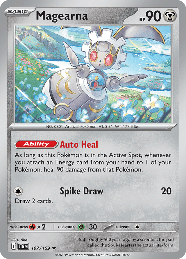 Carta Magearna 107/159 do set Journey Together — Pokémon TCG | Bynx