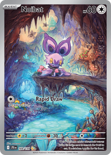 Carta Noibat 169/159 do set Journey Together — Pokémon TCG | Bynx