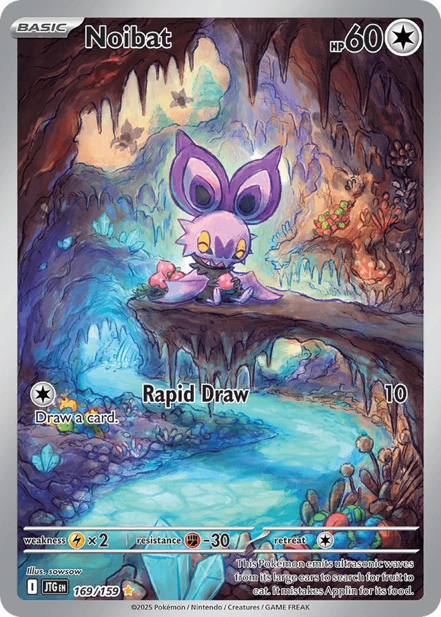 Carta Noibat 169/159 do set Journey Together — Pokémon TCG | Bynx